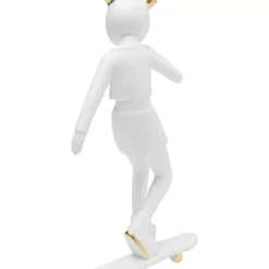 KARE Design Deko Figur Skating Astronaut Weis 33Cm- Deko & Geschenkartikel