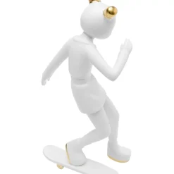 KARE Design Deko Figur Skating Astronaut Weis 33Cm- Deko & Geschenkartikel