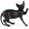 KARE Design Deko Figur Standing Cat Audrey Schwarz 29Cm- Deko & Geschenkartikel