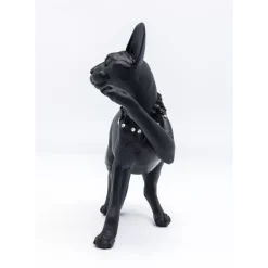 KARE Design Deko Figur Standing Cat Audrey Schwarz 29Cm- Deko & Geschenkartikel