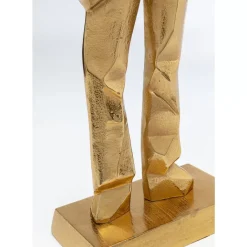KARE Design Deko Figur Standing Man Gold 62Cm- Deko & Geschenkartikel