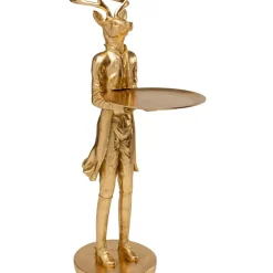 KARE Design Deko Figur Standing Waiter Deer 63Cm- Deko & Geschenkartikel