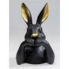 KARE Design Deko Figur Sweet Rabbit Schwarz 23Cm- Deko & Geschenkartikel