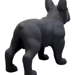 KARE Design Deko Figur Toto Teen Schwarz Matt 90Cm- Deko & Geschenkartikel