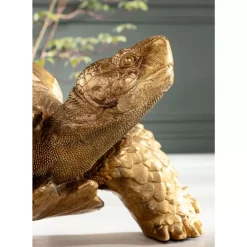 KARE Design Deko Figur Turtle Gold Gros- Deko & Geschenkartikel