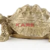 KARE Design Deko Figur Turtle Gold Klein- Deko & Geschenkartikel