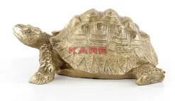 KARE Design Deko Figur Turtle Gold Klein- Deko & Geschenkartikel