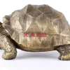 KARE Design Deko Figur Turtle Gold Medium- Deko & Geschenkartikel