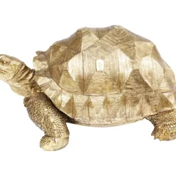 KARE Design Deko Figur Turtle Gold Medium- Deko & Geschenkartikel