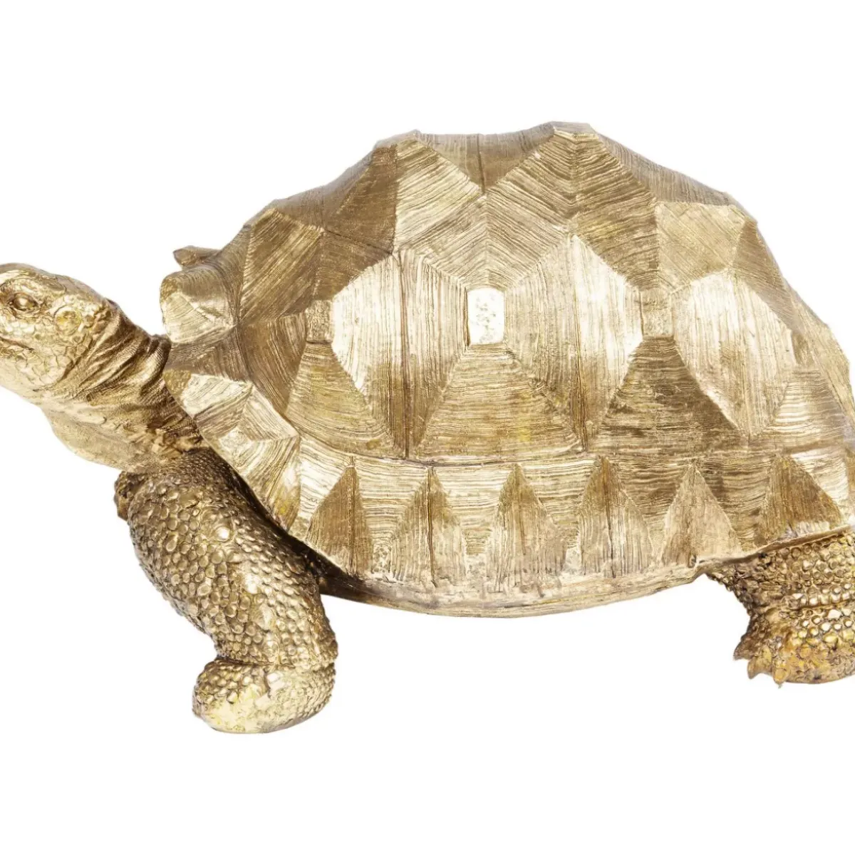 KARE Design Deko Figur Turtle Gold Medium- Deko & Geschenkartikel