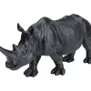 KARE Design Deko Figur Walking Rhino Schwarz- Deko & Geschenkartikel