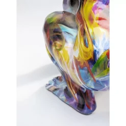 KARE Design Deko Figur Watching Gorilla Bunt- Deko & Geschenkartikel