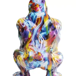 KARE Design Deko Figur Watching Gorilla Bunt- Deko & Geschenkartikel