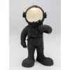 KARE Design Deko Figur Welcome Astronaut Schwarz 27Cm- Deko & Geschenkartikel