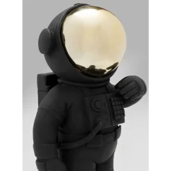 KARE Design Deko Figur Welcome Astronaut Schwarz 27Cm- Deko & Geschenkartikel