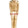 KARE Design Deko Figur Welcome Guests Gold Xl- Deko & Geschenkartikel