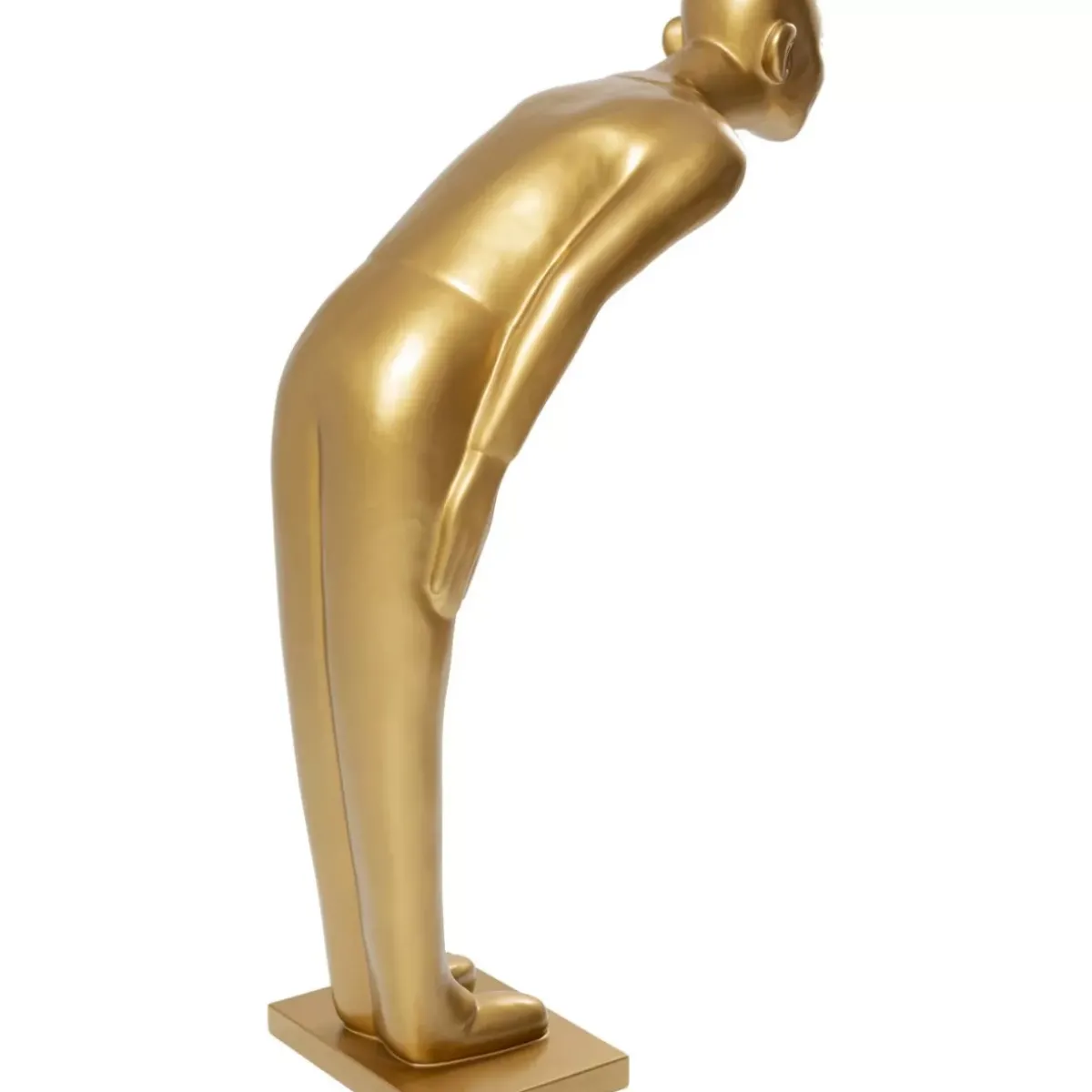 KARE Design Deko Figur Welcome Guests Gold Xl- Deko & Geschenkartikel