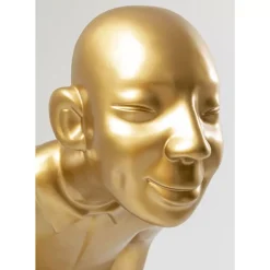 KARE Design Deko Figur Welcome Guests Gold Xl- Deko & Geschenkartikel