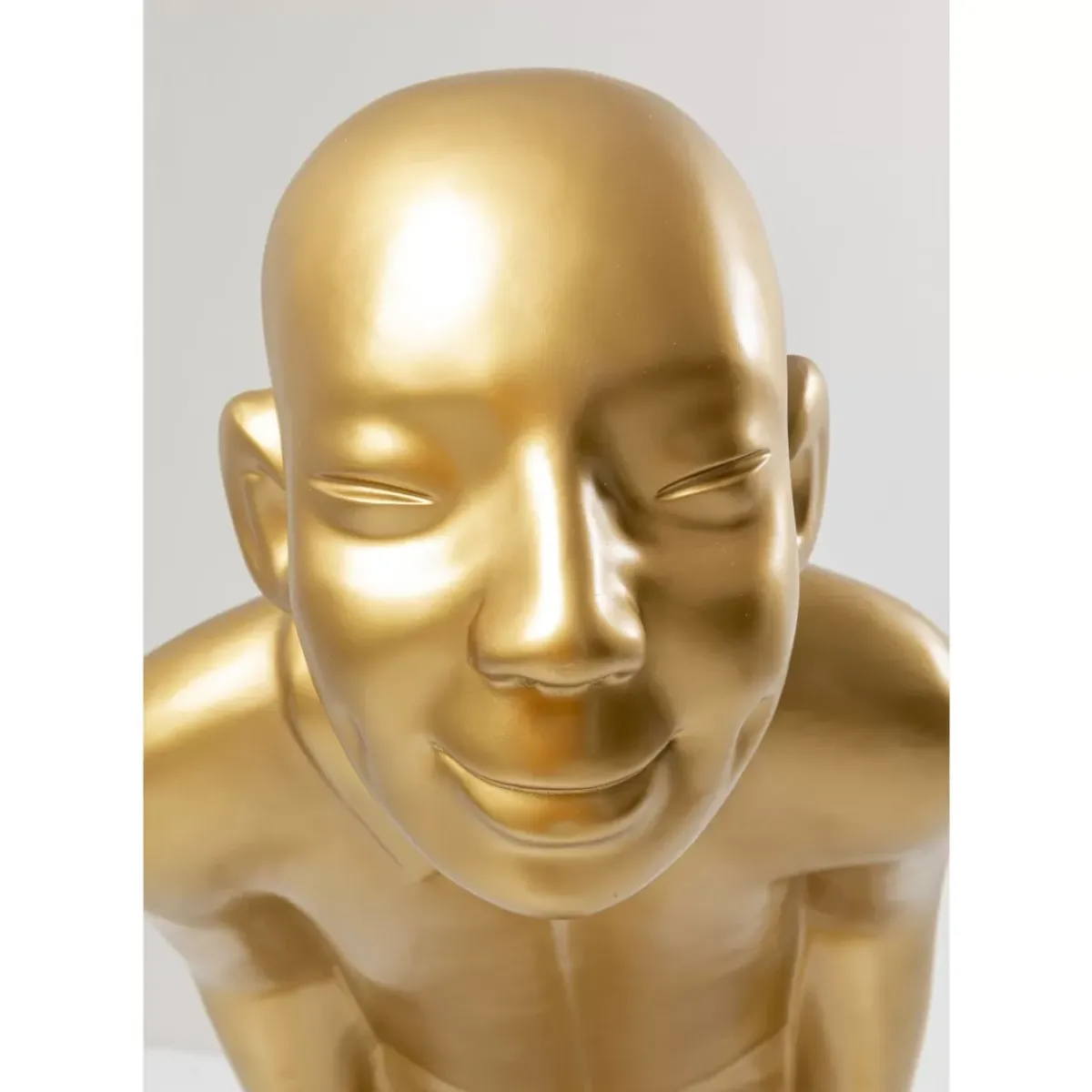 KARE Design Deko Figur Welcome Guests Gold Xl- Deko & Geschenkartikel
