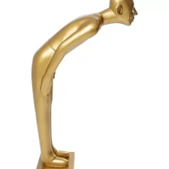 KARE Design Deko Figur Welcome Guests Gold Xl- Deko & Geschenkartikel