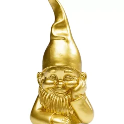 KARE Design Deko Figur Zwerg Gold 21Cm- Deko & Geschenkartikel