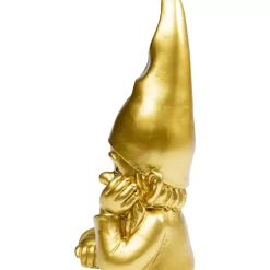 KARE Design Deko Figur Zwerg Gold 21Cm- Deko & Geschenkartikel