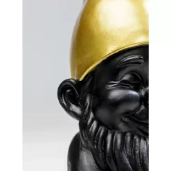 KARE Design Deko Figur Zwerg Schwarz 21Cm- Deko & Geschenkartikel