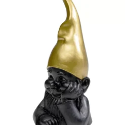 KARE Design Deko Figur Zwerg Schwarz 21Cm- Deko & Geschenkartikel