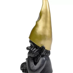 KARE Design Deko Figur Zwerg Schwarz 21Cm- Deko & Geschenkartikel