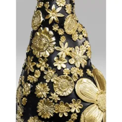 KARE Design Deko Figur Zwerg Standing Schwarz Gold 46Cm- Deko & Geschenkartikel