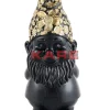 KARE Design Deko Figur Zwerg Standing Schwarz Gold 30Cm- Deko & Geschenkartikel