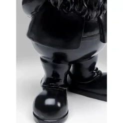 KARE Design Deko Figur Zwerg Standing Schwarz Gold 30Cm- Deko & Geschenkartikel