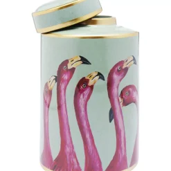 KARE Design Deko Gefas Flamingos 29Cm- Deko & Geschenkartikel