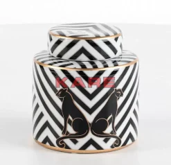 KARE Design Deko Gefas Panther 16Cm- Deko & Geschenkartikel