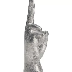 KARE Design Deko Hand Victory Grau- Deko & Geschenkartikel