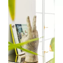 KARE Design Deko Hand Victory Tattoo Eye 36Cm- Deko & Geschenkartikel