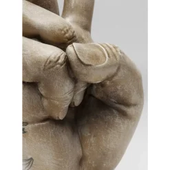 KARE Design Deko Hand Victory Tattoo Eye 36Cm- Deko & Geschenkartikel