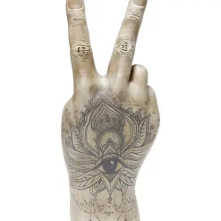 KARE Design Deko Hand Victory Tattoo Eye 36Cm- Deko & Geschenkartikel