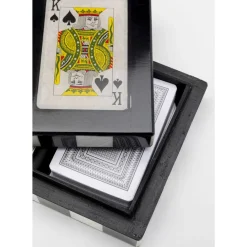 KARE Design Deko Karten Box Gamble (4/Tlg.)- Deko & Geschenkartikel