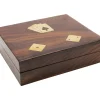 KARE Design Deko Karten Box Gamble Wood (7/Tlg.)- Deko & Geschenkartikel