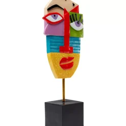 KARE Design Deko Objekt Abstract Face Multicolour 52Cm- Deko & Geschenkartikel