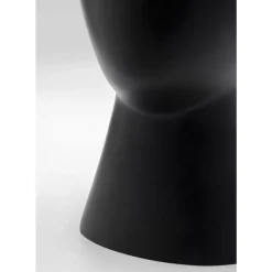 KARE Design Deko Objekt Abstract Face Schwarz 34Cm- Deko & Geschenkartikel