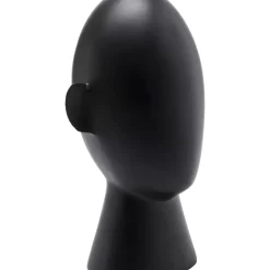 KARE Design Deko Objekt Abstract Face Schwarz 34Cm- Deko & Geschenkartikel