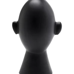 KARE Design Deko Objekt Abstract Face Schwarz 34Cm- Deko & Geschenkartikel