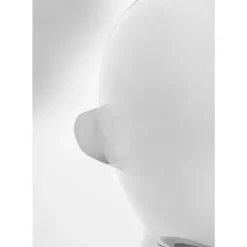 KARE Design Deko Objekt Abstract Face Silber 22Cm- Deko & Geschenkartikel