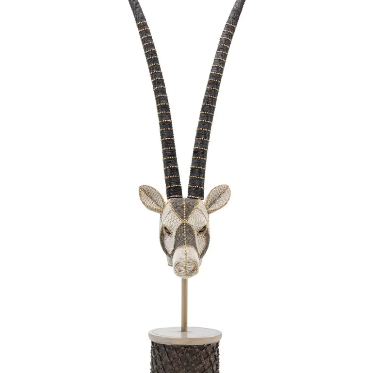 KARE Design Deko Objekt Antelope Head Pearls 79- Deko & Geschenkartikel