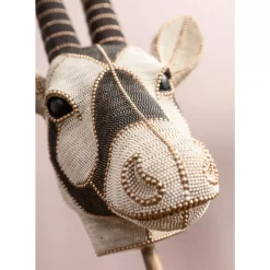 KARE Design Deko Objekt Antelope Head Pearls 124- Deko & Geschenkartikel