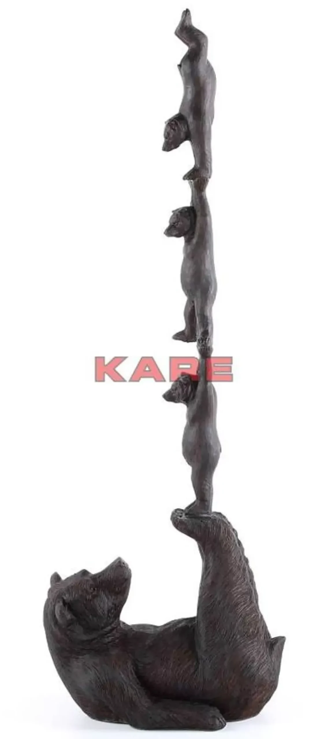 KARE Design Deko Objekt Artistic Bears Balance 121Cm- Deko & Geschenkartikel