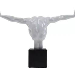 KARE Design Deko Objekt Athlet White Small- Deko & Geschenkartikel