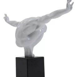 KARE Design Deko Objekt Athlet White Small- Deko & Geschenkartikel